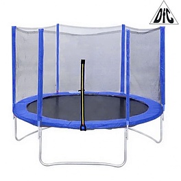 Батут DFC Trampoline Fitness 12ft наружн.сетка (366см) (два короба)